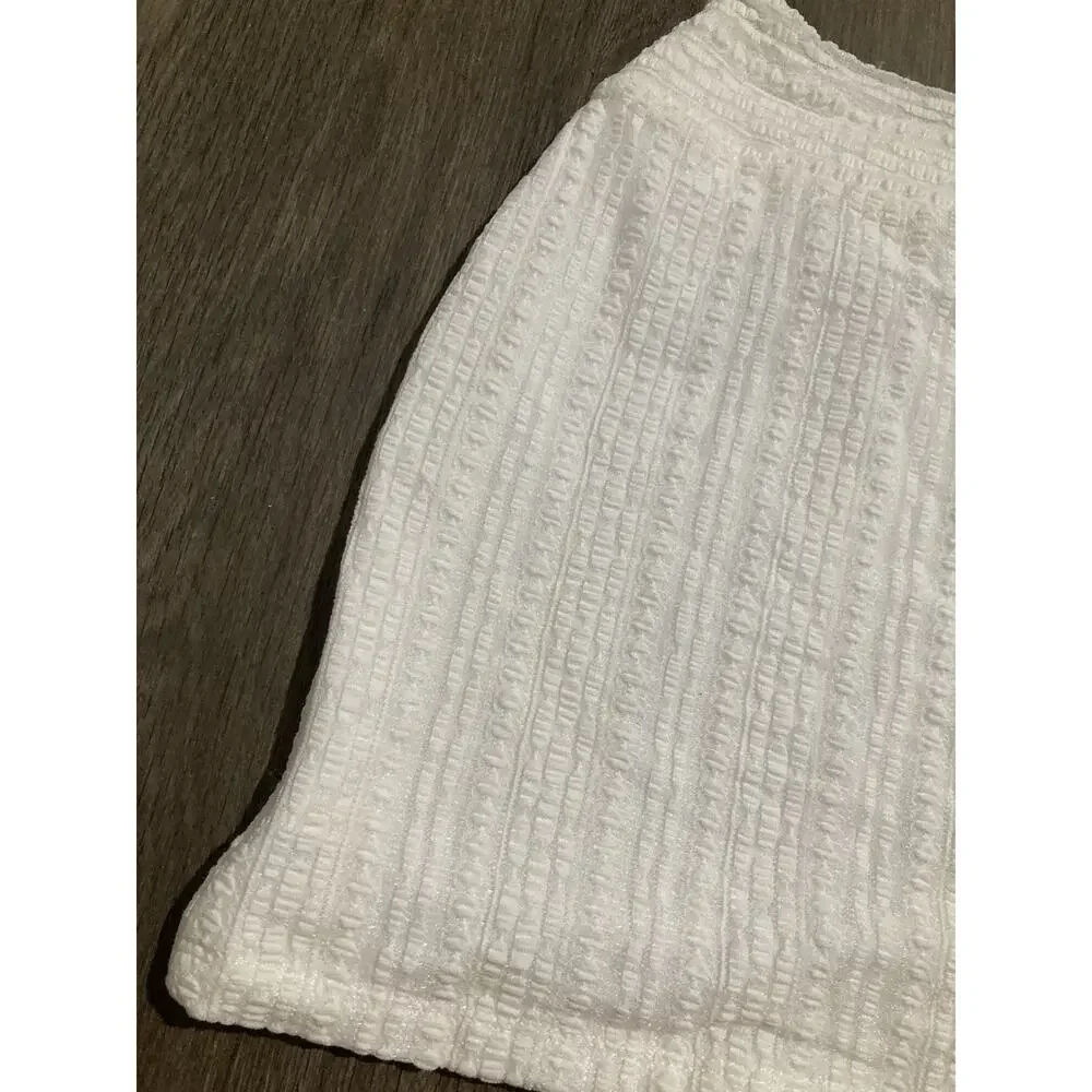 Outcast Exclusive 2 Set Skirt And Tube Twist Top Boho White Beachy Size Small